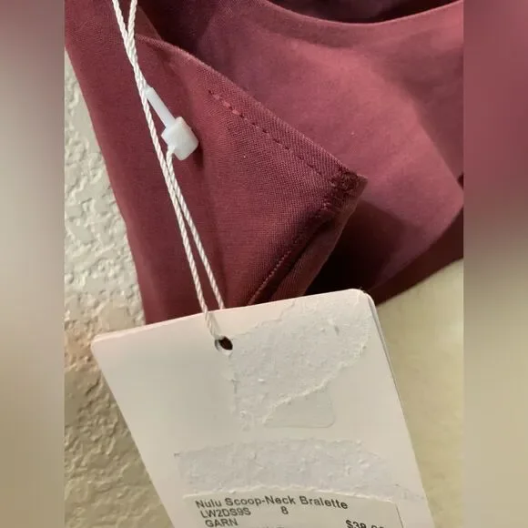 NWT Lululemon Wundermost Ultra-Soft Nulu Scoop-Neck Bralette A-B - Picture 7 of 7